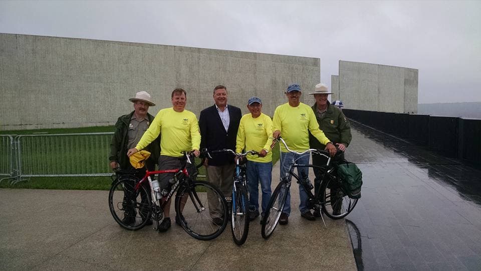 CSX Donation & Inaugural Bike Ride