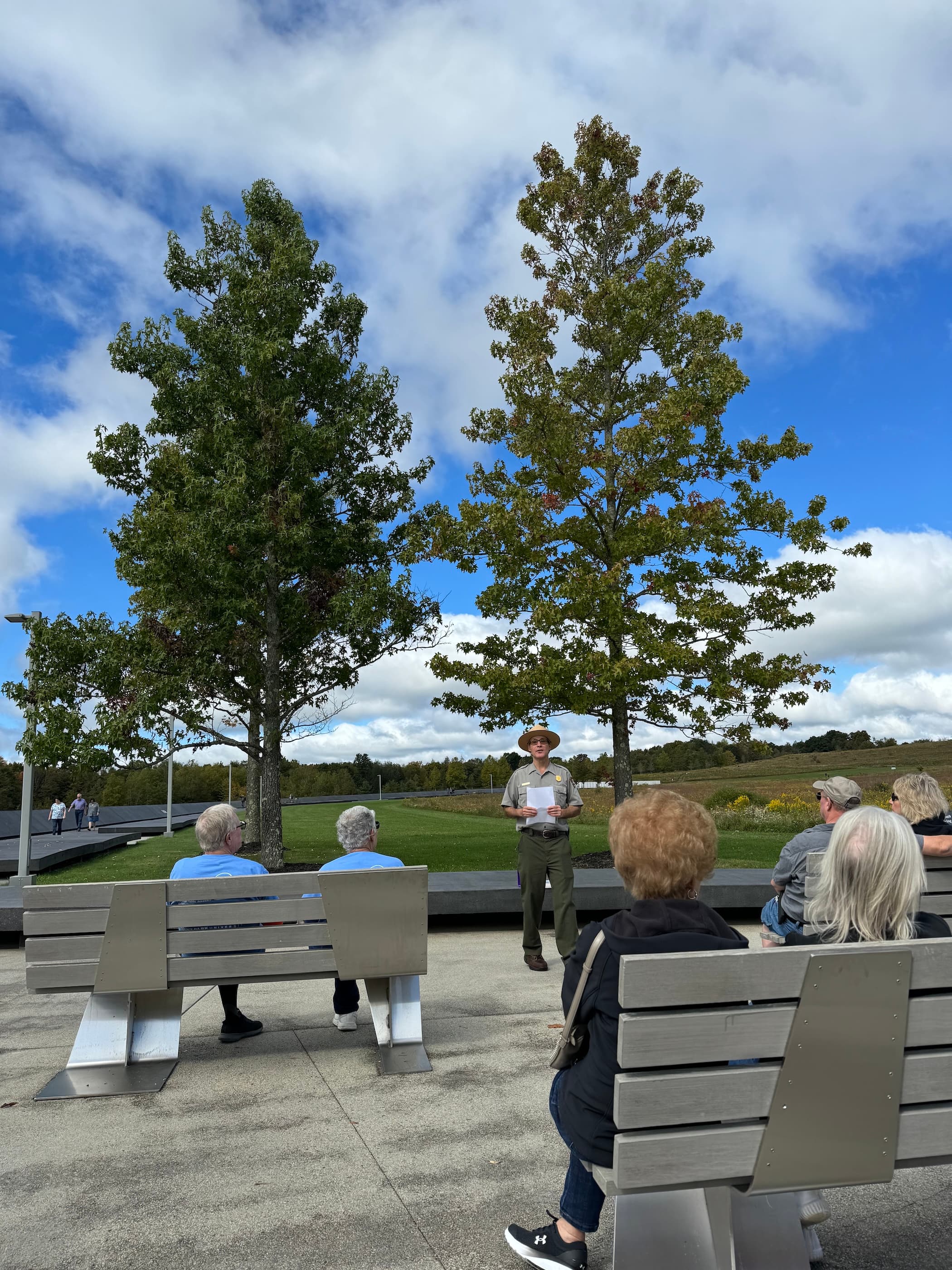 Families gathered at Flight 93 Memorial